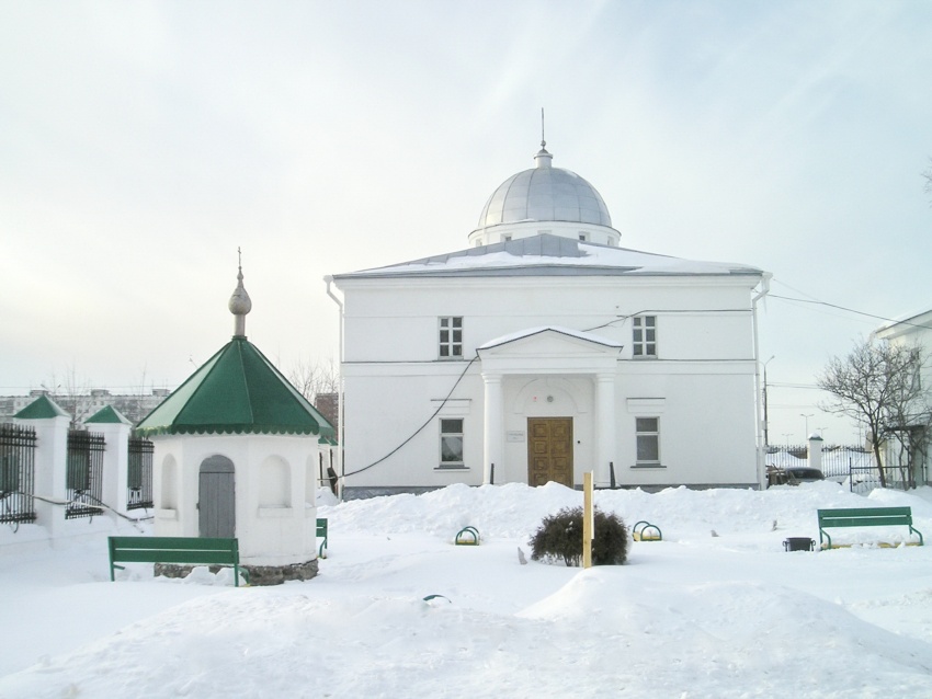 Крестильная церковь Собора Нижегородских святых при Спасском Староярмарочном соборе, Канавинский район (Нижний Новгород, город, Нижегородская область). фасады
