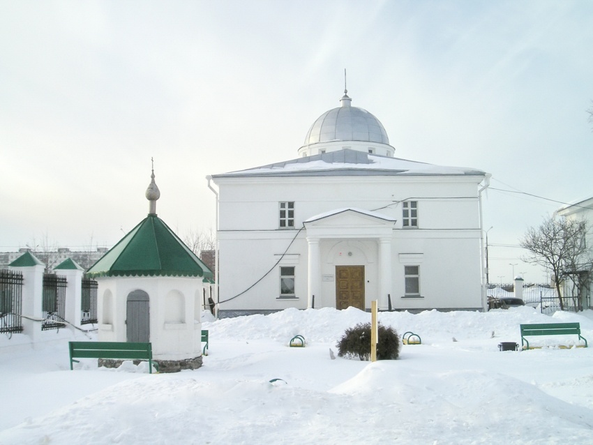 Канавинский район. Крестильная церковь Собора Нижегородских святых при Спасском Староярмарочном соборе. фасады