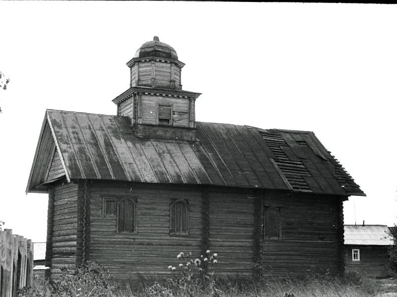 Никитинская. Часовня Власия. архивная фотография, Вид с другой стороны.