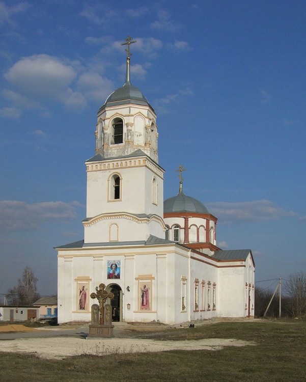 Церковь Параскевы Пятницы, Подгорное (Липецкий район, Липецкая область). фасады