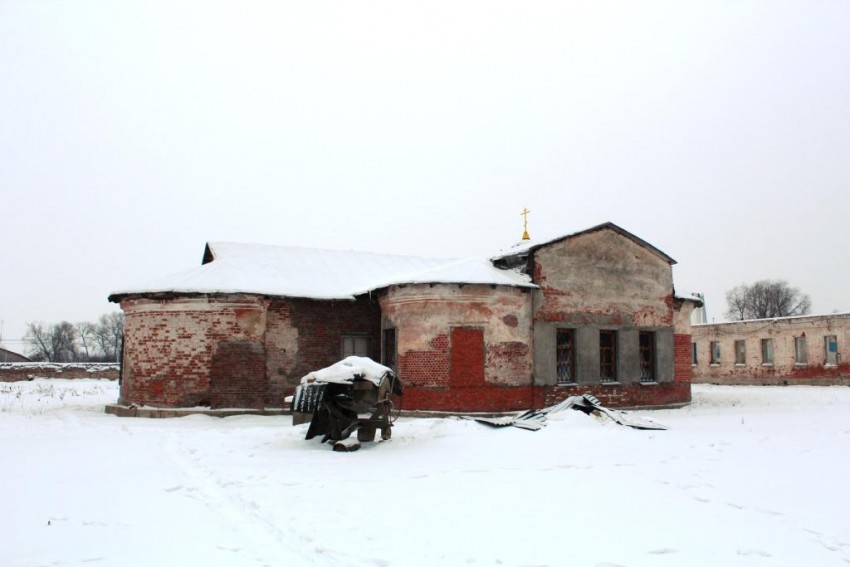 Церковь Николая Чудотворца, Большевик (погост Березна) (Серпуховский городской округ и гг. Протвино, Пущино, Московская область). фасады, Вид с северо-востока