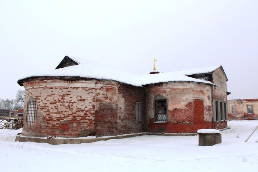 Церковь Николая Чудотворца, Большевик (погост Березна) (Серпуховский городской округ и гг. Протвино, Пущино, Московская область). фасады, Восточный фасад