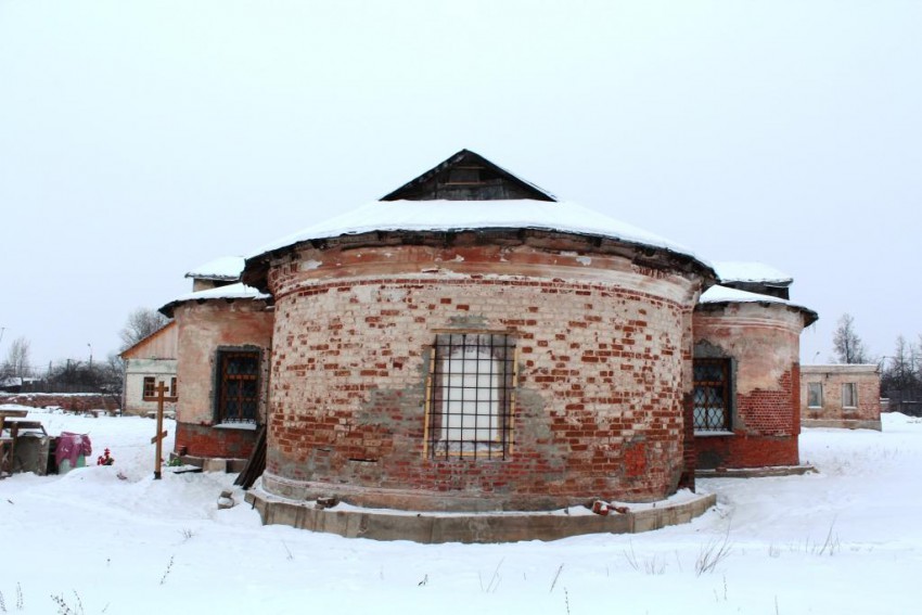 Большевик (Дашковка). Церковь Николая Чудотворца. фасады, Вид с востока