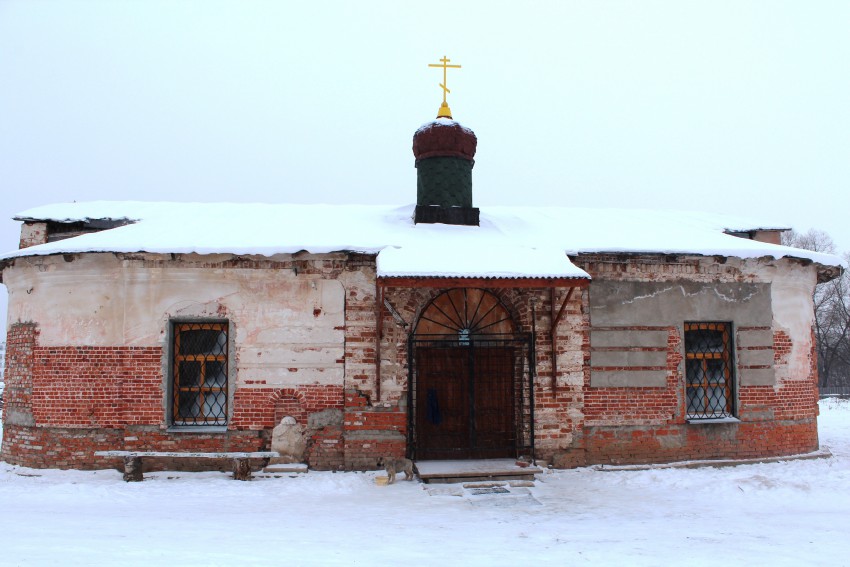 Церковь Николая Чудотворца, Большевик (погост Березна) (Серпуховский городской округ и гг. Протвино, Пущино, Московская область). фасады, Вид с запада