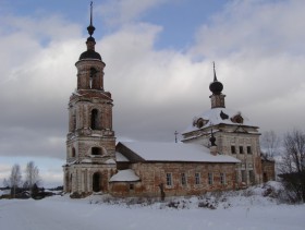 Спас-Заборье. Церковь Троицы Живоначальной