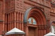Церковь Михаила Архангела в Запанском, Декор главного портала<br>, Запанской, Самара, город, Самарская область