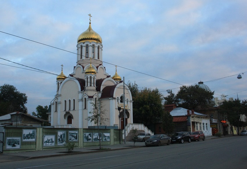Самара. Церковь Державной иконы Божией Матери. общий вид в ландшафте