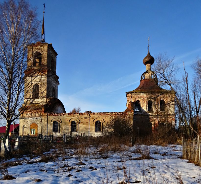 Церковь Михаила Архангела, Станы (Угличский район, Ярославская область). фасады