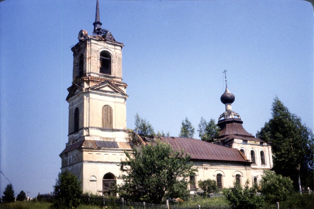 фасады. Церковь Михаила Архангела, Станы (Угличский район, Ярославская область)