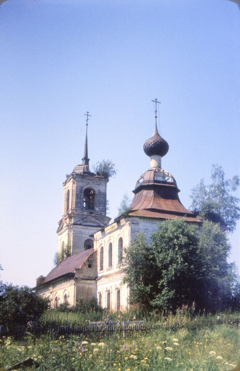 фасады. Церковь Михаила Архангела, Станы (Угличский район, Ярославская область)