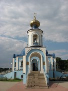 Церковь Покрова Пресвятой Богородицы, Западный фасад. Главный вход в церковь (через надвратную звонницу)<br>, Бобровы Дворы, Губкин, город, Белгородская область