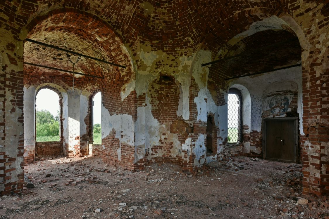 Церковь Спаса Нерукотворного Образа, Луканово (Шатковский район, Нижегородская область). интерьер и убранство, Юго-западная сторона нижнего (теплого) храма