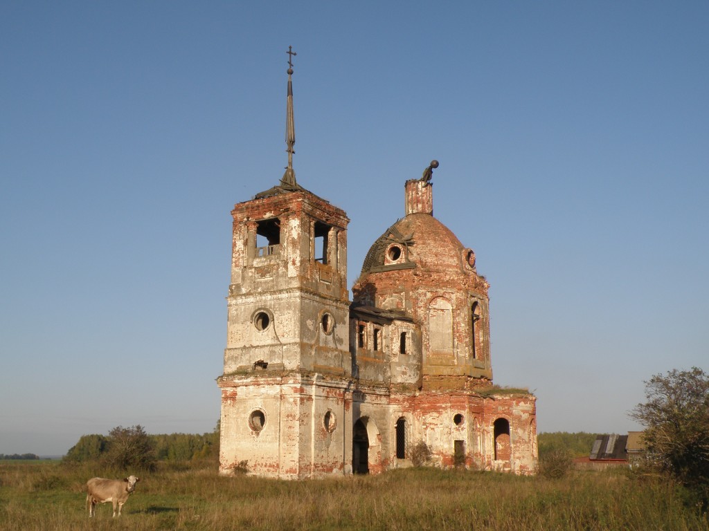 Церковь Спаса Нерукотворного Образа, Луканово (Шатковский район, Нижегородская область). фасады