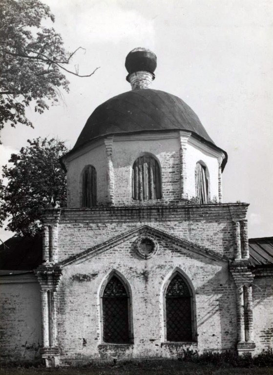 Алферьево, урочище. Церковь Екатерины. архивная фотография, Фото 1966 года. государственный архив г.Чебоксары
