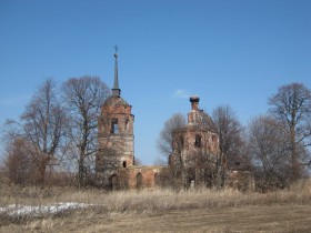 Алферьево, урочище. Церковь Екатерины