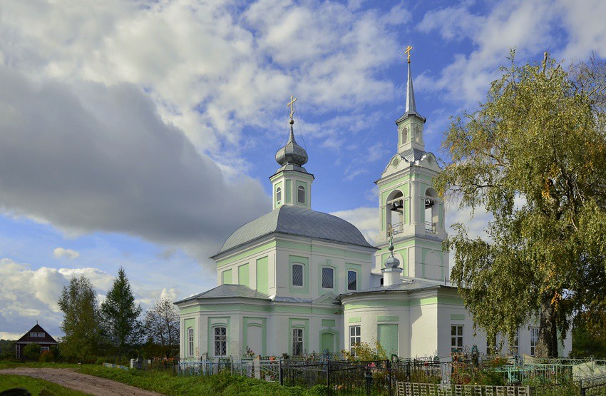 Церковь Николая Чудотворца, Незнаново (Нерехтский район, Костромская область). фасады