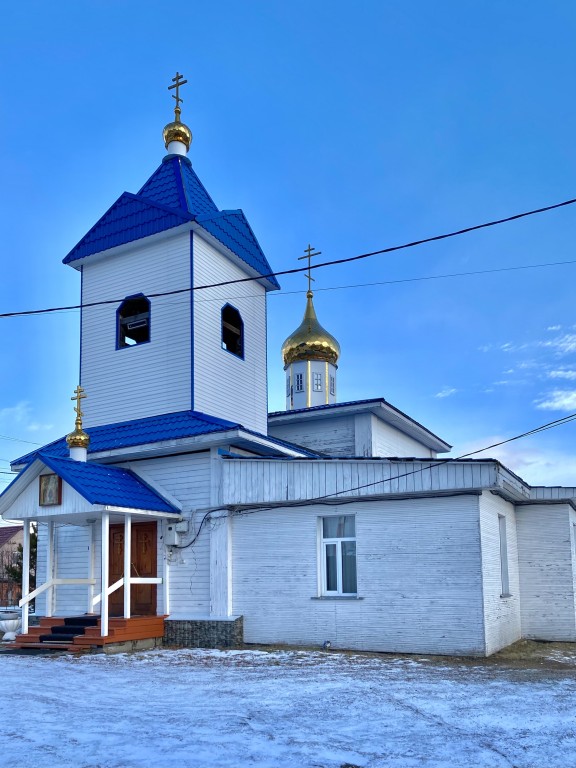 Церковь Вознесения Господня, Бугачёво (Емельяновский район, Красноярский край). фасады, Вид с СЗ