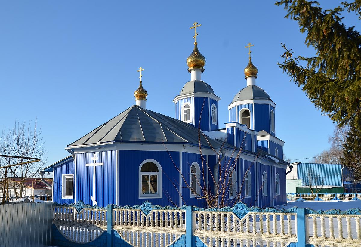 фасады. Церковь Покрова Пресвятой Богородицы, Шаблыкино (Шаблыкинский район, Орловская область)