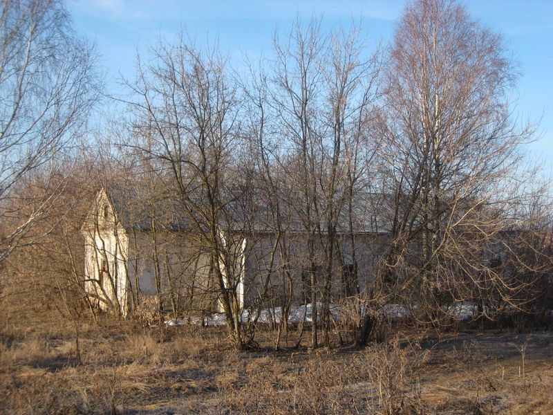 Щедровка. Церковь Казанской иконы Божией Матери. общий вид в ландшафте, Вид с севера