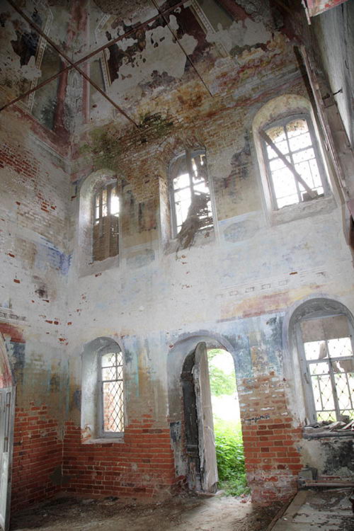 Церковь Михаила Архангела, Станы (Угличский район, Ярославская область). интерьер и убранство