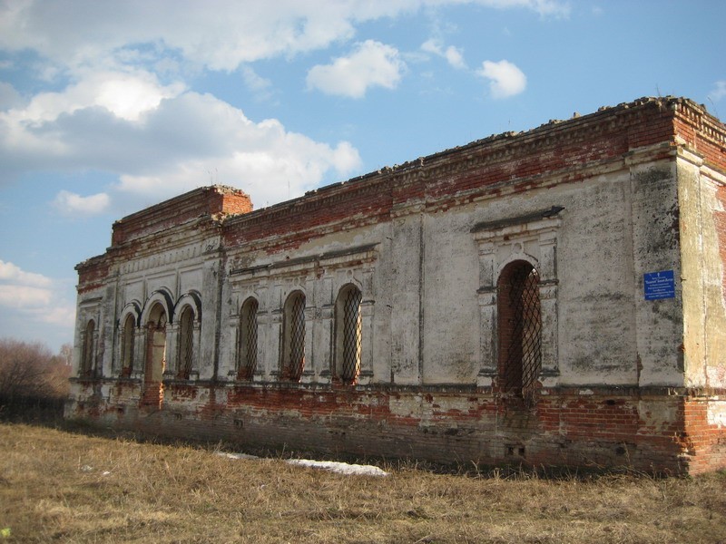 Церковь Казанской иконы Божией Матери, Казаково (Арзамасский район и г. Арзамас, Нижегородская область). фасады, Вид с севера