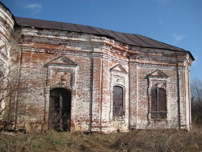Церковь Казанской иконы Божией Матери, Паново (Шатковский район, Нижегородская область). фасады, Южный фасад храма