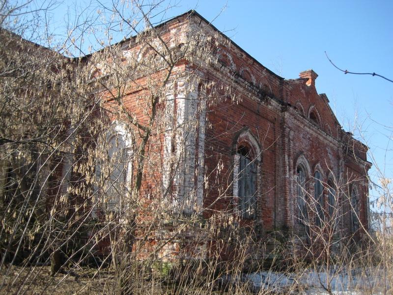 Паново. Церковь Рождества Христова. фасады, Северный фасад