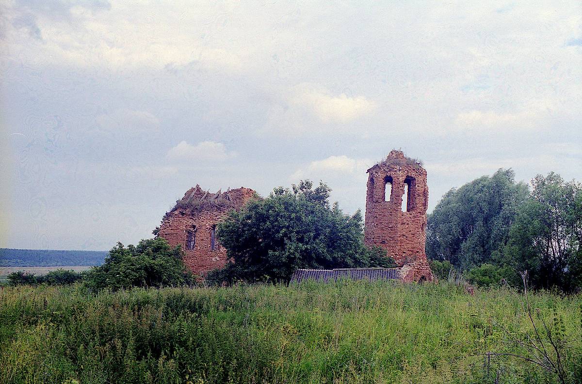 фасады. Церковь Покрова Пресвятой Богородицы, Хозцы (Козельский район, Калужская область)