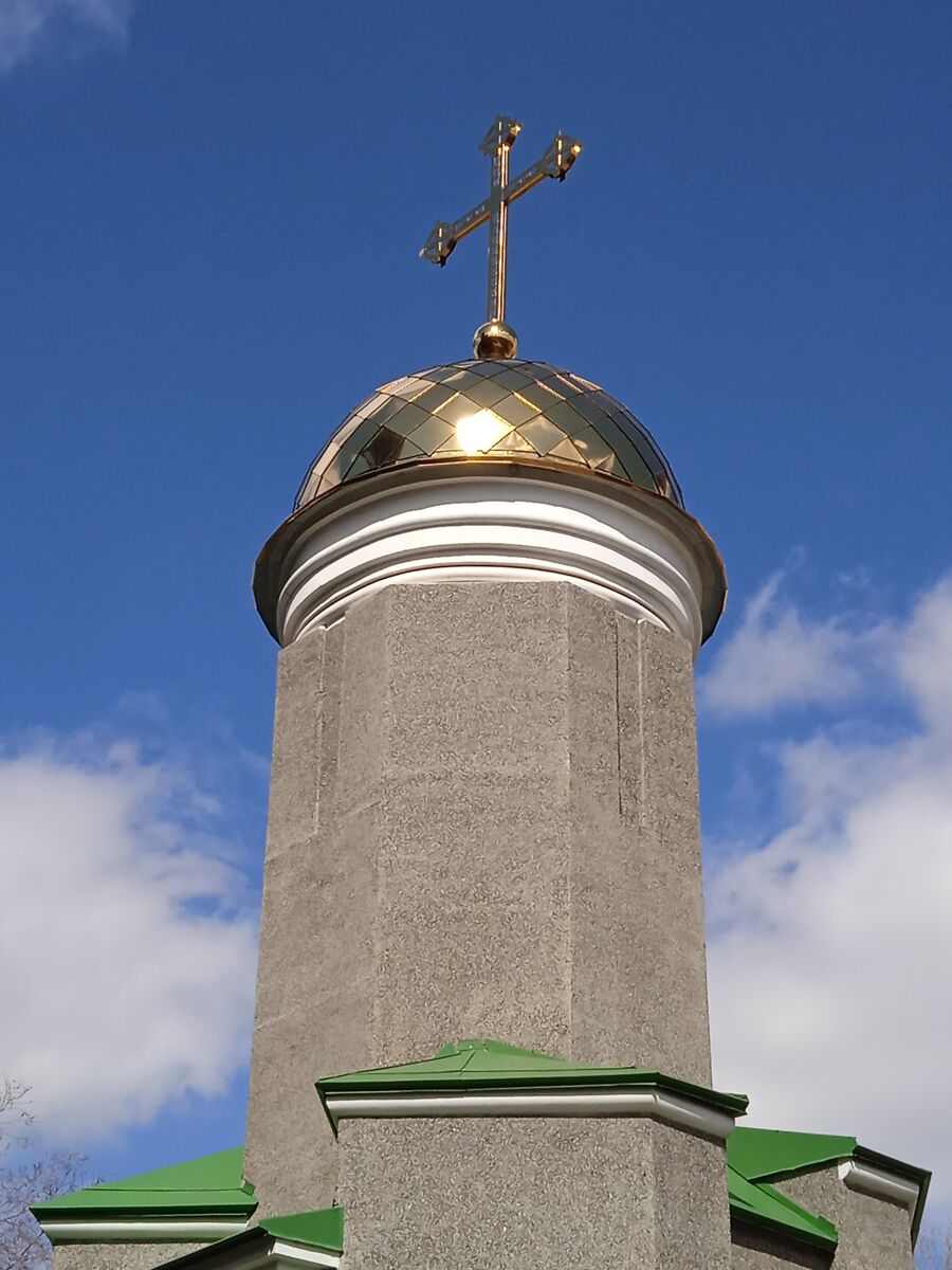 Новосибирск. Часовня Георгия Победоносца. архитектурные детали