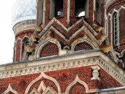 Церковь Николая Чудотворца, белокаменный декор колокольни, Котелино, Кадомский район, Рязанская область