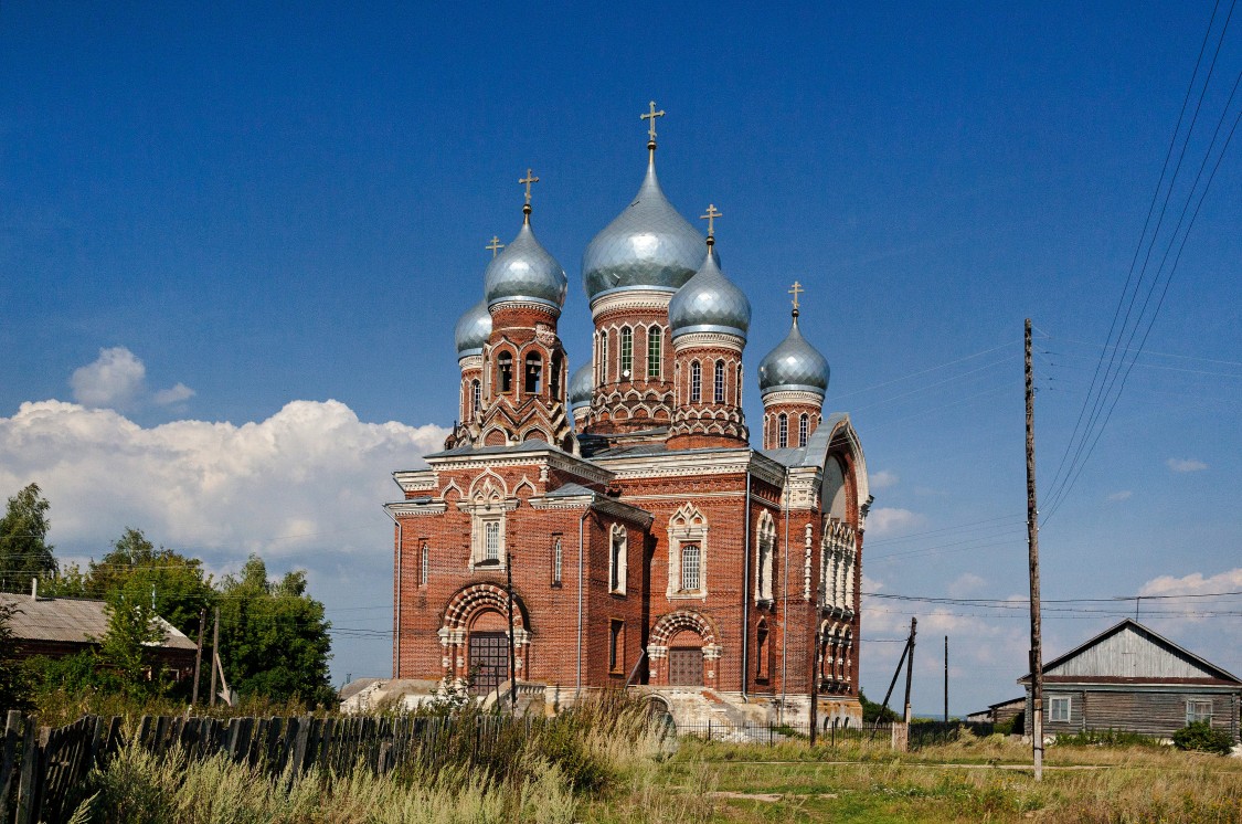 Церковь Николая Чудотворца, Котелино (Кадомский район, Рязанская область). фасады