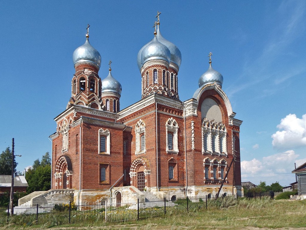 Церковь Николая Чудотворца, Котелино (Кадомский район, Рязанская область). фасады