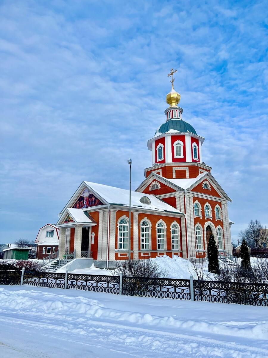 Церковь Рождества Иоанна Предтечи (новая), Абрамово (Арзамасский район и г. Арзамас, Нижегородская область). фасады