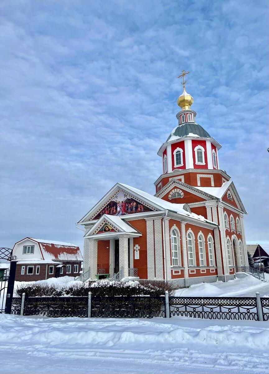 Церковь Рождества Иоанна Предтечи (новая), Абрамово (Арзамасский район и г. Арзамас, Нижегородская область). фасады