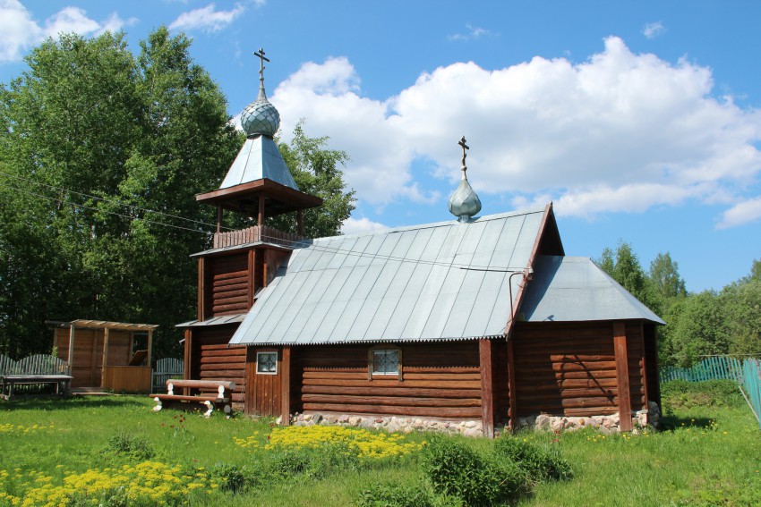 Тимонино. Церковь Сергия Радонежского. фасады