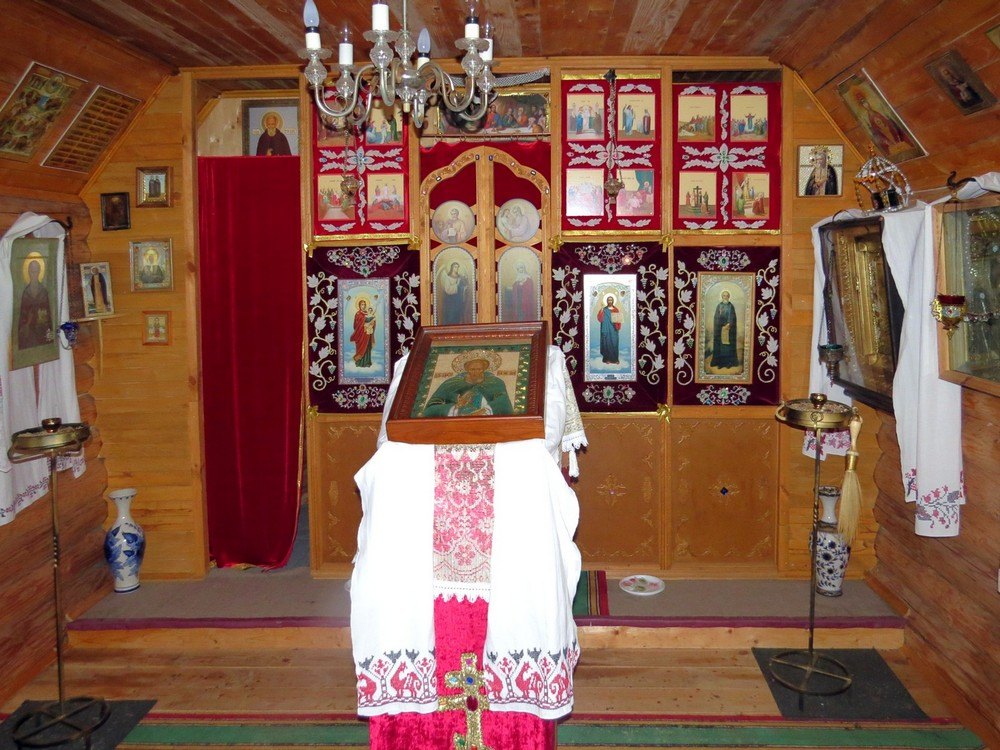 Церковь Сергия Радонежского, Тимонино (Брейтовский район, Ярославская область). интерьер и убранство