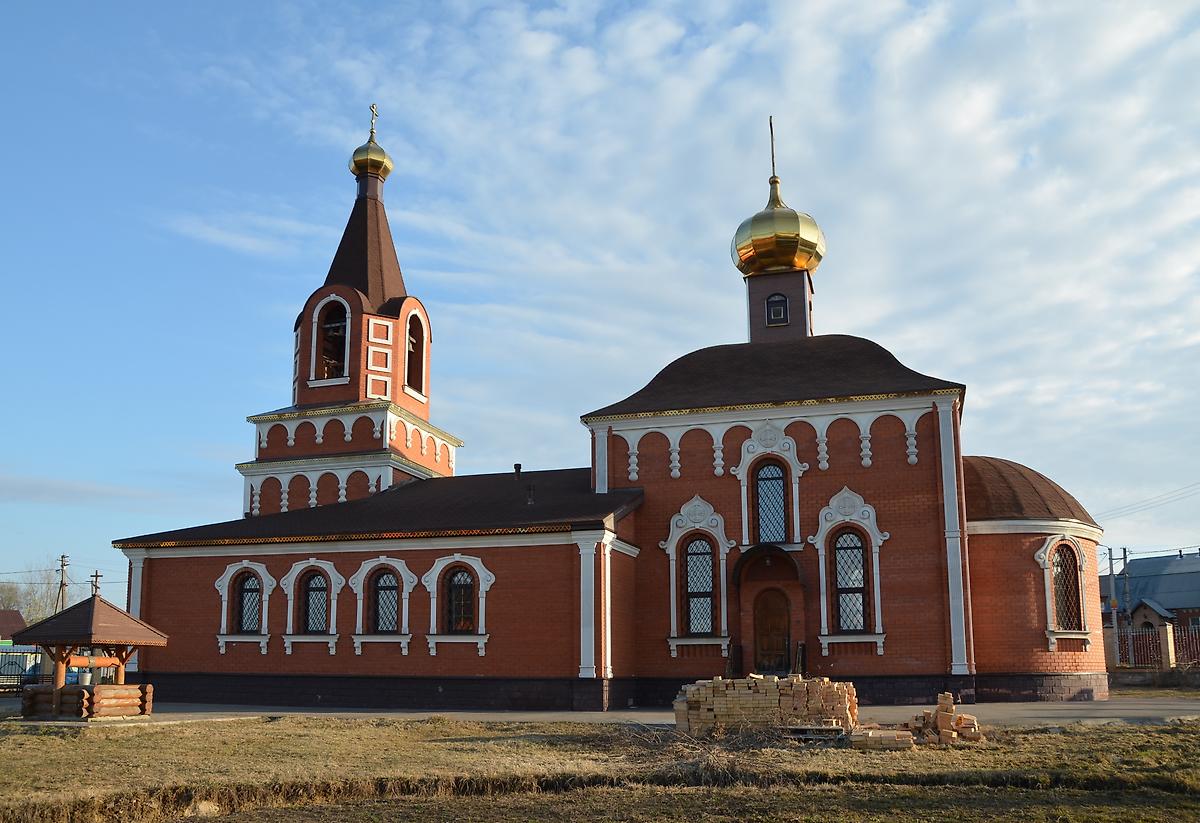 фасады. Церковь Сергия Радонежского, Мстихино (Калуга, город, Калужская область)