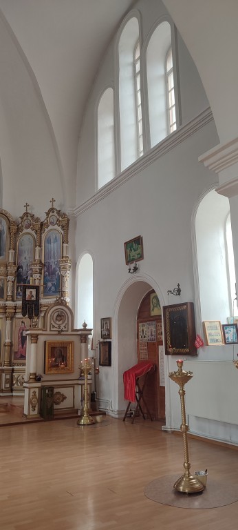 Церковь Димитрия Солунского, Русский Юрмаш (Уфимский район, Республика Башкортостан). интерьер и убранство