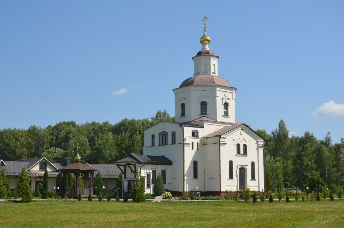 Церковь Димитрия Солунского, Желябуга (Залегощенский район, Орловская область). общий вид в ландшафте