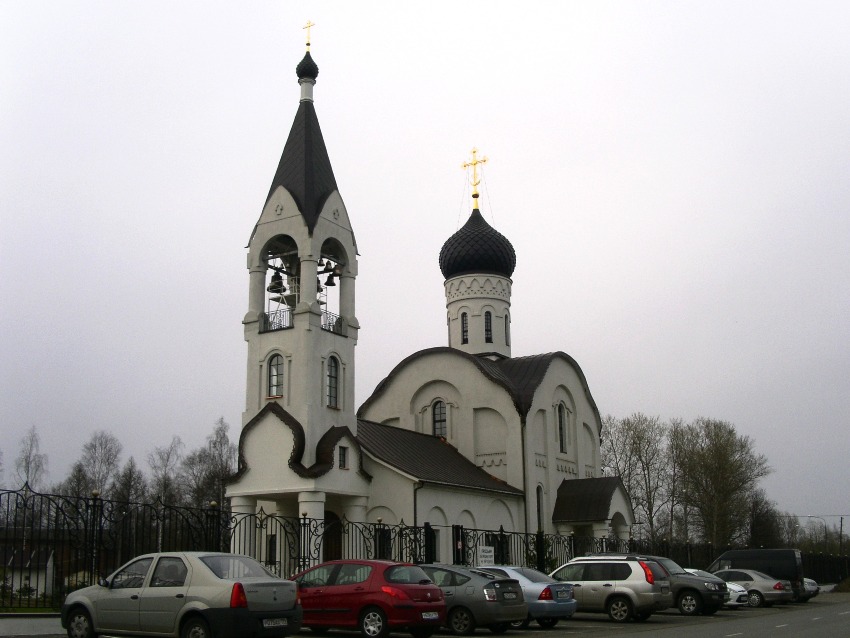 Внуково. Церковь Воскресения Христова в Толстопальцеве. фасады, вид с юго-запада