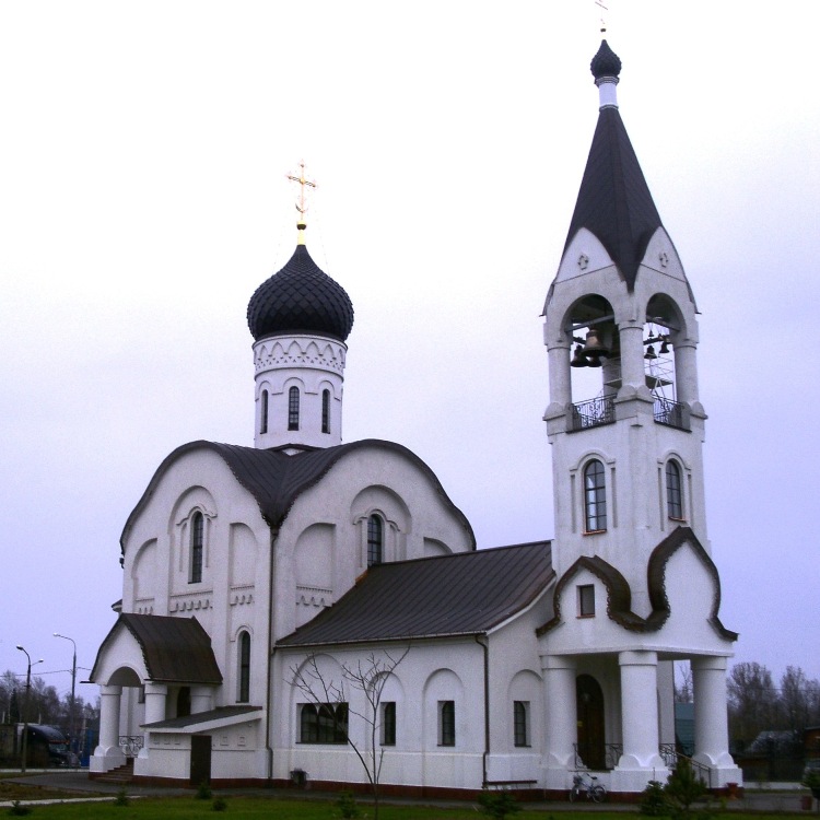 Внуково. Церковь Воскресения Христова в Толстопальцеве. фасады, вид с северо-запада