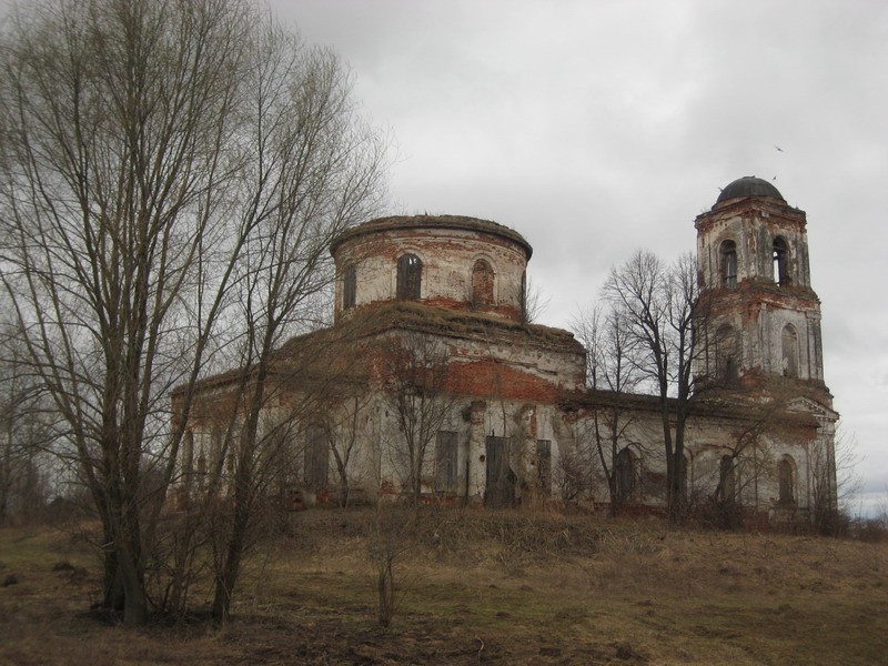 Церковь Николая Чудотворца, Ковакса (Арзамасский район и г. Арзамас, Нижегородская область). фасады, Вид с севера