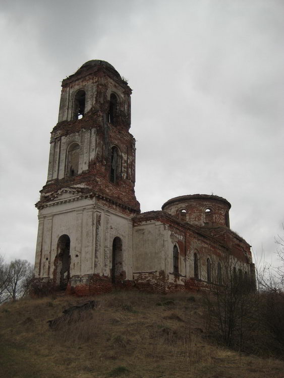 Ковакса. Церковь Николая Чудотворца. фасады, Вид с запада