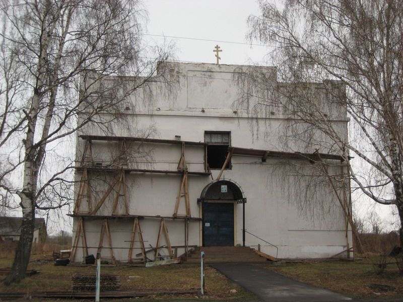 Мотовилово. Церковь Покрова Пресвятой Богородицы. фасады, Вид с запада