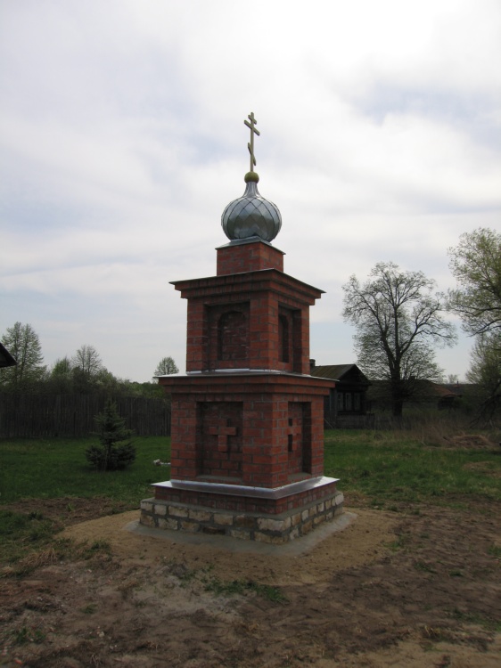 Колуберево. Часовня-столп Серафима Саровского. фасады