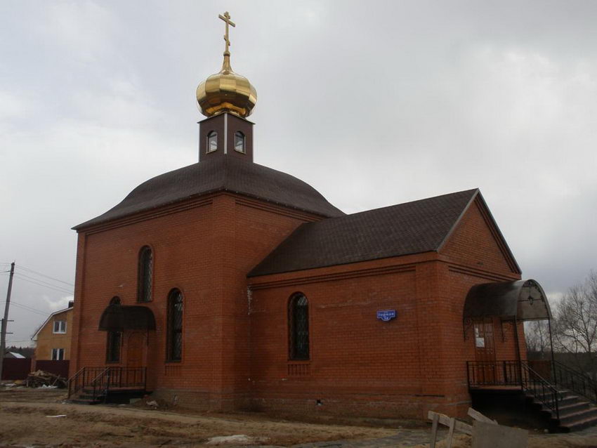 Церковь Сергия Радонежского, Мстихино (Калуга, город, Калужская область). фасады, Вид с северо-запада