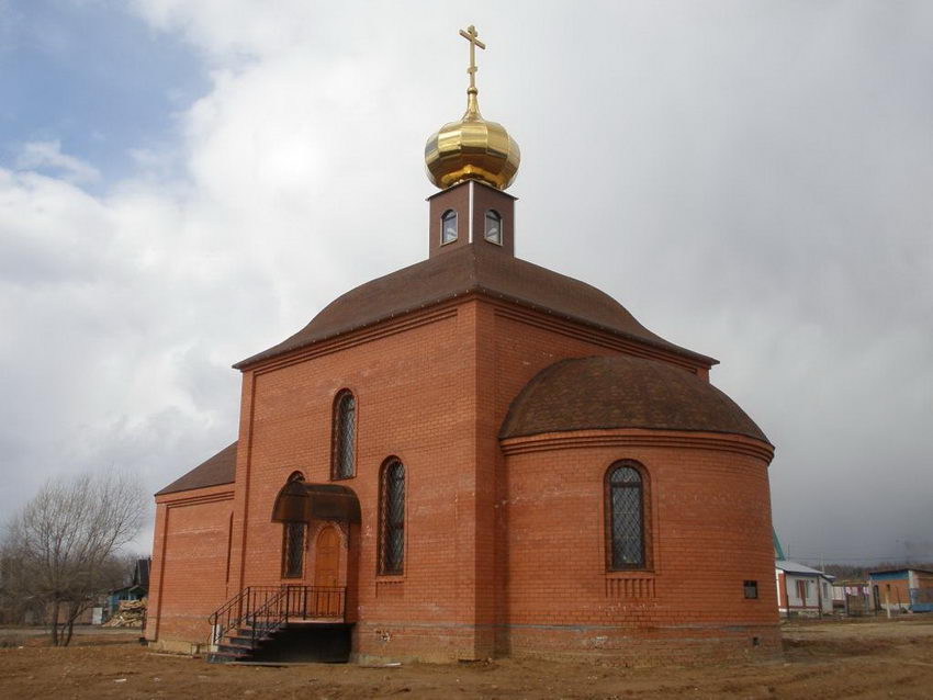 Церковь Сергия Радонежского, Мстихино (Калуга, город, Калужская область). общий вид в ландшафте, Вид с юго-востока
