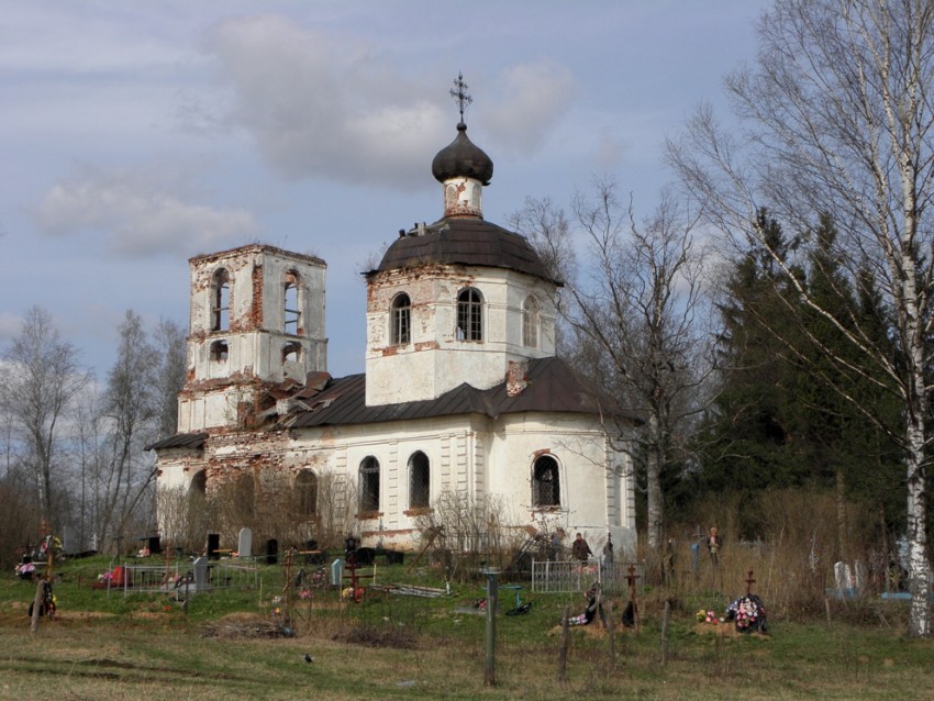 Нальцы. Церковь Успения Пресвятой Богородицы. фасады