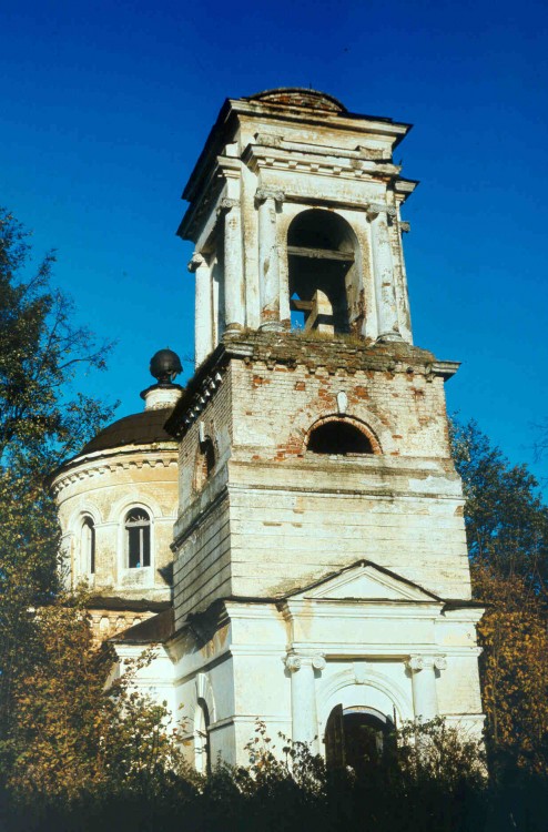 Осипово. Церковь Успения Пресвятой Богородицы. фасады, 1994