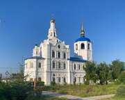 Кафедральный собор иконы Божией Матери "Одигитрия", Вид с СВ<br>, Улан-Удэ, Улан-Удэ, город, Республика Бурятия